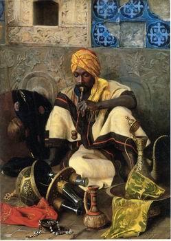 unknow artist Arab or Arabic people and life. Orientalism oil paintings 561 oil painting image